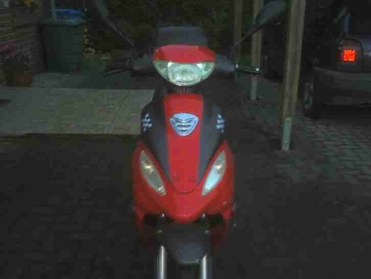 Motor AGM GMX450 Rot Schwarz 45 km h