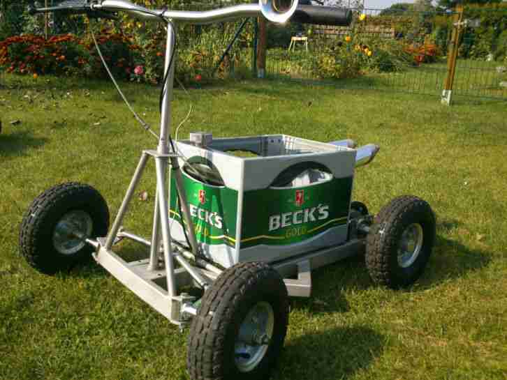 Motorisierte / Fahrende Bierkiste