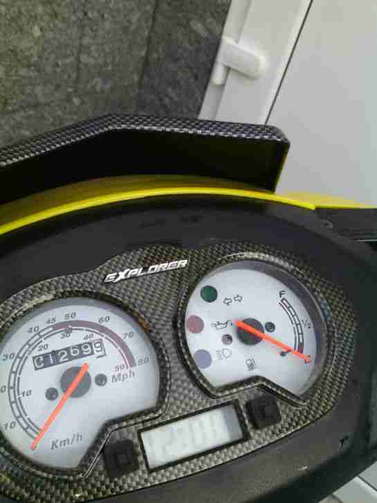 Motoroller Explorer Race GT50. Kann auch verschickt werden