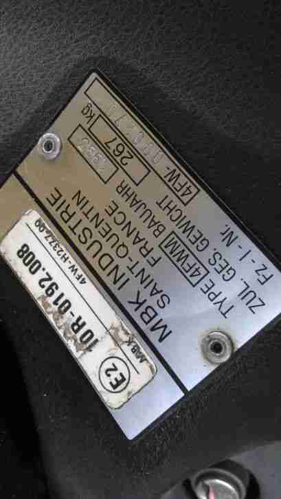 Motoroller mit "altem Motor" von Motori