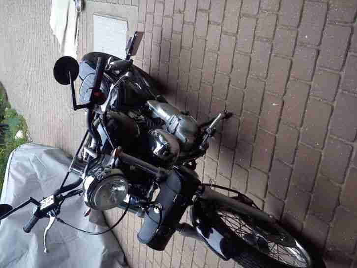 Motorrad 125 Yamaha Virago Bobber Umbau in 2014 EZ03/2000 Umbaukosten 2250 Euro