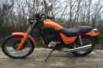 Motorrad 125 ccm 2 Takt Chopper Cagiva bis