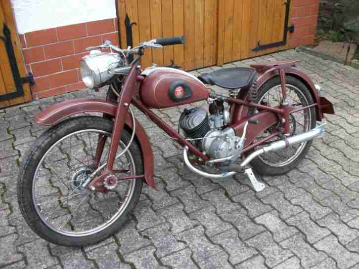 Motorrad Adler M 100 98 ccm Bj. 1951 Oldtimer