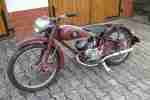 Motorrad Adler M 100 98 ccm Bj. 1951 Oldtimer