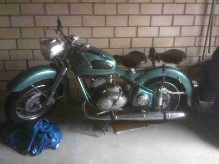 Motorrad Adler MB250 Baujahr 1958