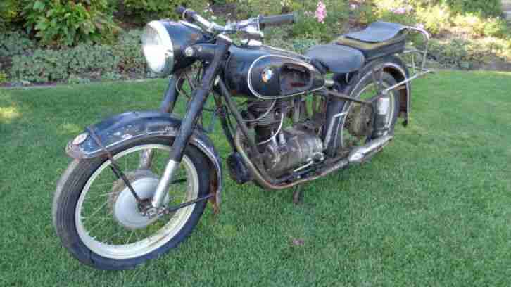 Motorrad BMW 250 ccm Oltimer Jg.1954 mit Original CH Ausweis