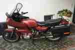 Motorrad 80RT rot mit verchromten