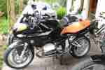 Motorrad R 1100 S schwarz orange