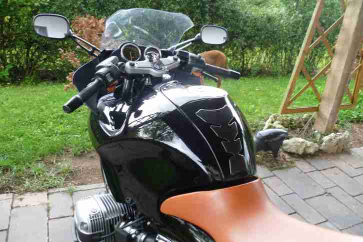 Motorrad BMW R 1100 S schwarz-orange