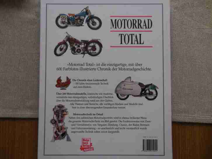 Motorrad-Bildband v.1999"Motorrad Total"