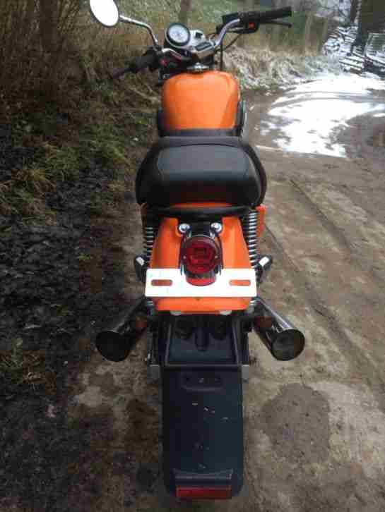 Motorrad Bobber Chopper Cagiva