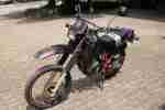 Motorrad Cross KL250D 1987