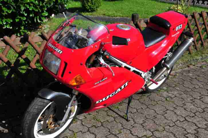 Motorrad Ducati 851 viele Extras