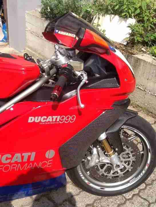 Motorrad Ducati 999 viel Carbon u. Neu teile