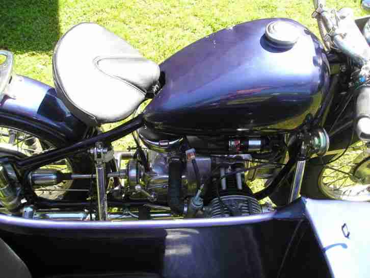 Motorrad Gespann Chang Jiang 750 BMW R71 Style NEUWERTIG!!!
