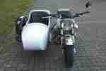 Motorrad Gespann , Baujahr 1974,