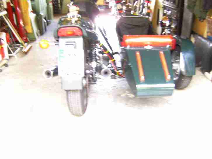 Motorrad Gespann VX800U