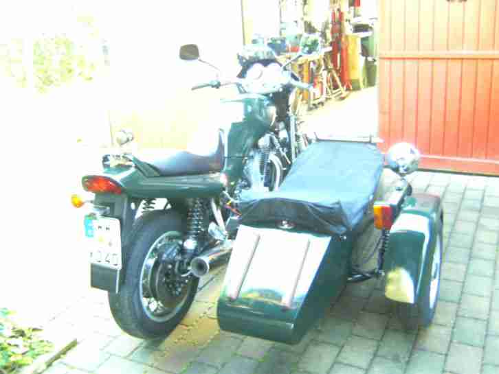 Motorrad Gespann Suzuki