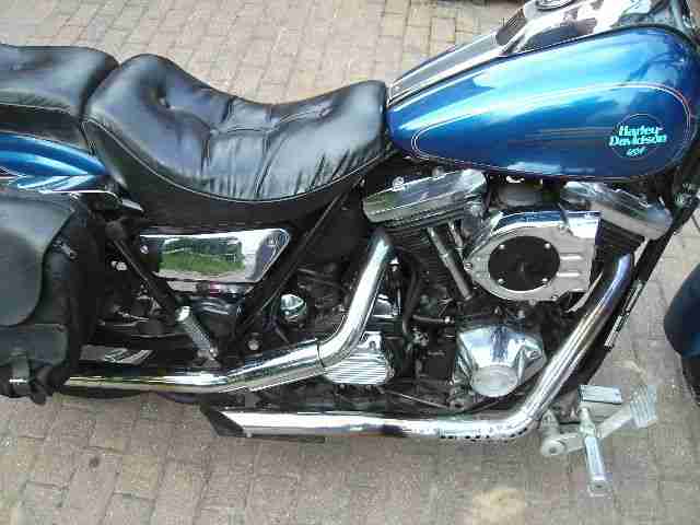 Motorrad Harley - Davidson,FXRS,orig. 18100 Km,läuft absolut zuverlässig