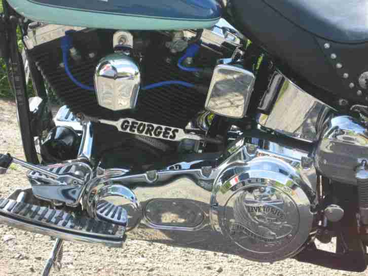 Motorrad Harley Davidson FXST Haritage Softall