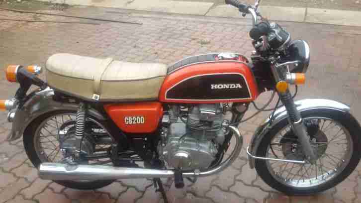 Motorrad Honda CB 200 Oltimer