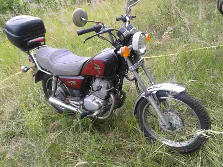 Motorrad Honda CM 250 custom MC 06 Oldtimer Bj 83 charmantes Fahrzeug