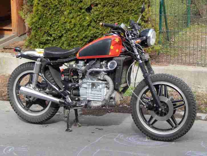 Motorrad Honda CX500C Scrambler Umbau / Güllepumpe