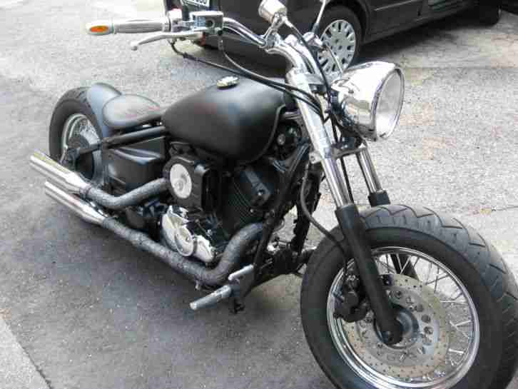 Motorrad Jamaha XVS 650 Bobber Umbau