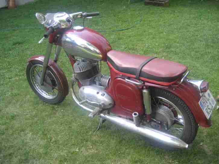 Motorrad Jawa - Baujahr 1963