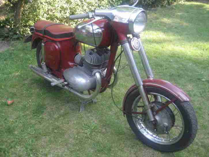 Motorrad Jawa Baujahr 1963