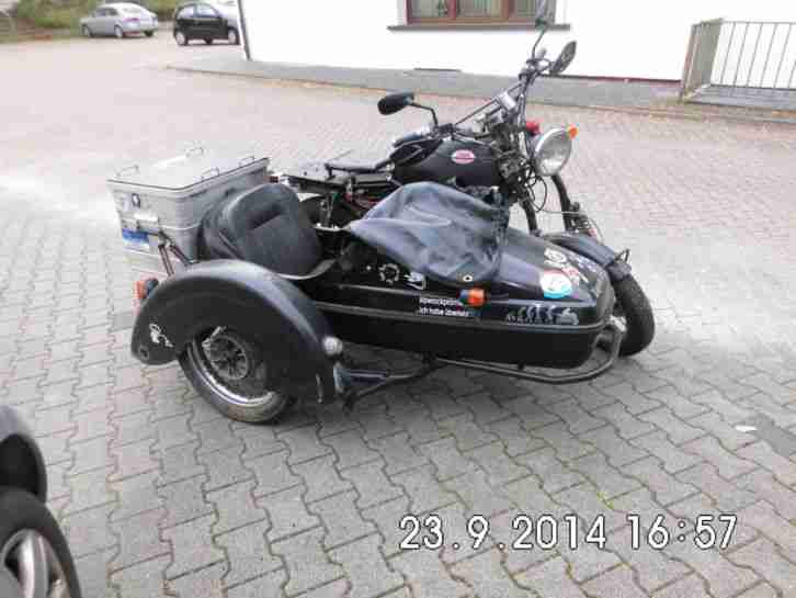 Motorrad Jawa mit 500er Roatax-Motor