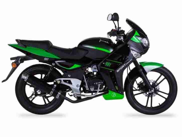Motorrad Junak 901 Sport 50cc Ausstellungsfahrzeug....