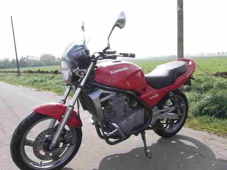 Motorrad Kawasaki ER-5 Twister 1999er 50PS mit Extras