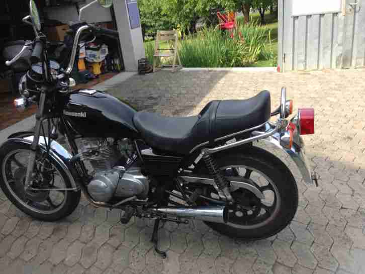 Motorrad Kawasaki KZ 440 A bj 81 in gutem Zustand TÜV neu Original Oldtimer