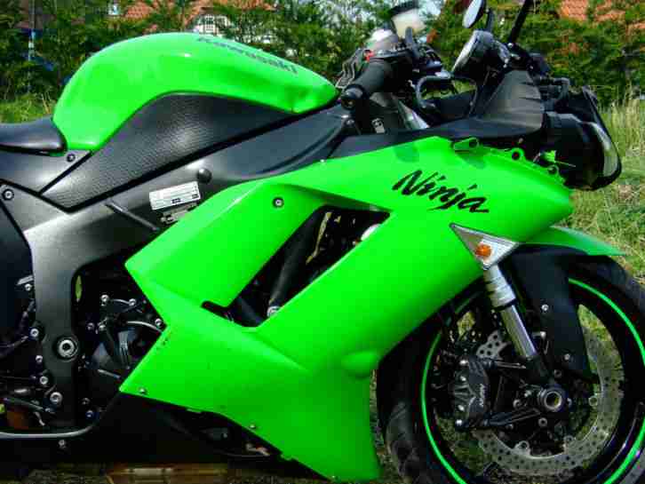 Motorrad Kawasaki ZX-6 R Ninja / ZX600P / 2007 / Unfall