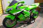 Motorrad ZX 9R mit frischen Tüv