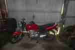 Motorrad Keeway Speed 125 Rot Bastlerfahrzeug