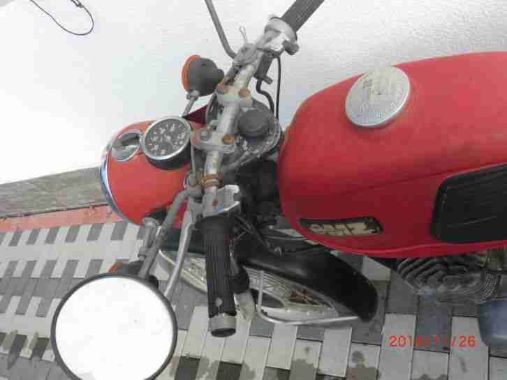 Motorrad MZ 125 TS Baujahr 1976 / Ansehen /