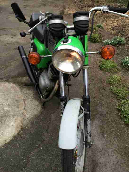 Motorrad MZ, Typ TS 150, Oldtimer Bj. 1979, mit Kraftfahrzeugbrief