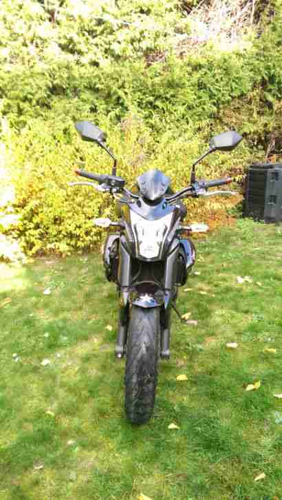 Motorrad Naked Bike Kawasaki Er6n Baujahr 2012 649 ccm ABS