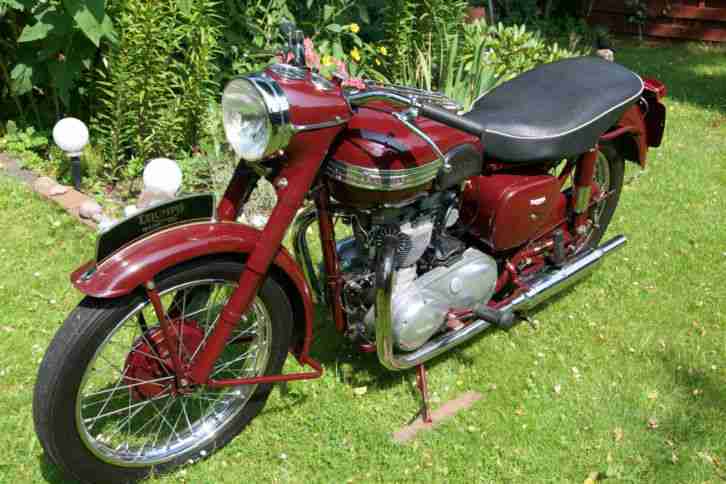 Motorrad Oldtimer TRIUMPH SPEED TWIN 5T Bj.1955