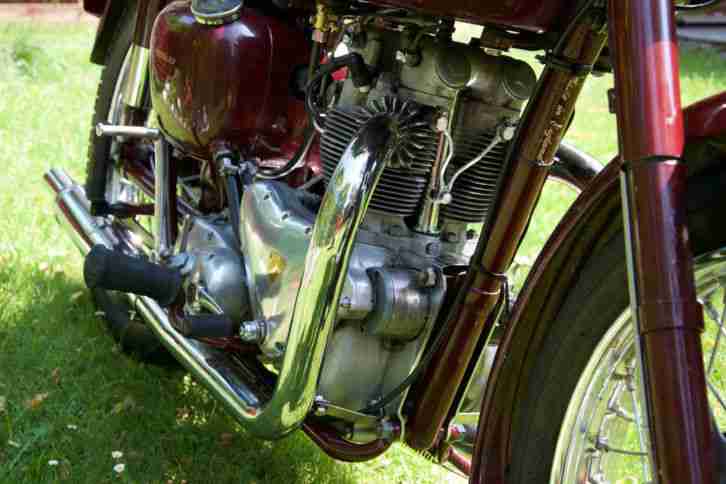 Motorrad Oldtimer TRIUMPH SPEED TWIN PRE UNIT-mit T100 Motor Bj.1955