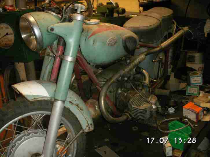 Motorrad Oldtimer Zündapp KS 601