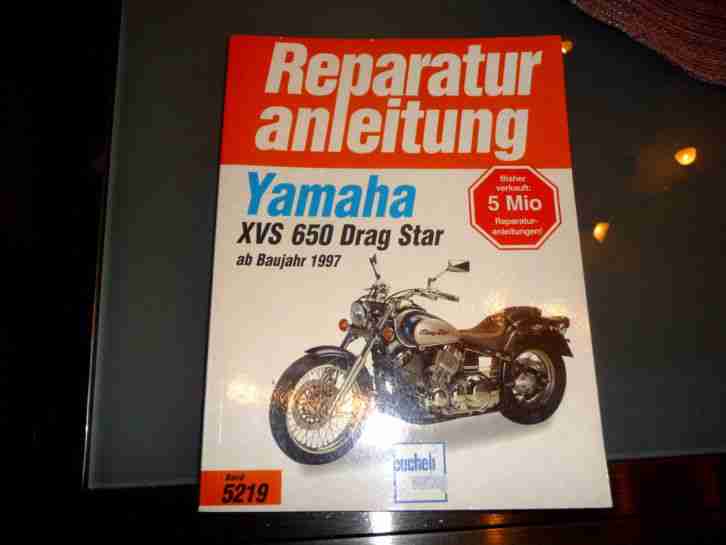Motorrad Reparaturbuch 650 Dragstar