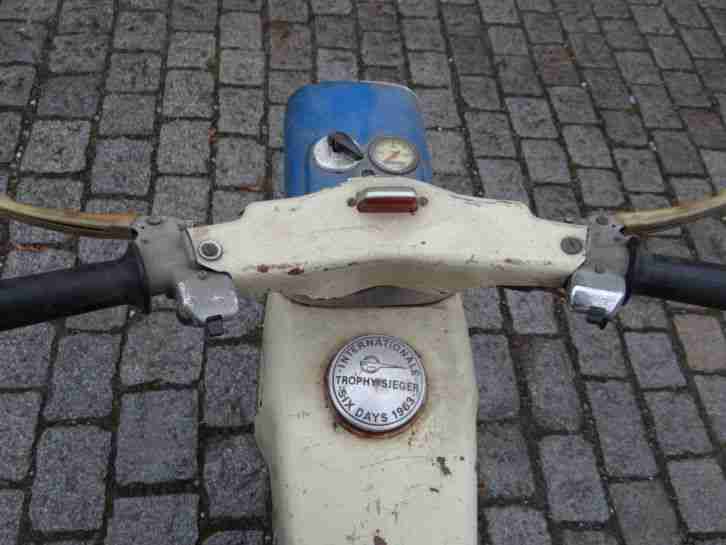Motorrad Simson Sperber BJ 1967, Originalzustand