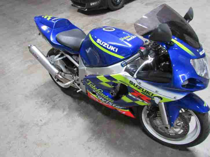 Motorrad Supersportler GSX R 600 Baujahr