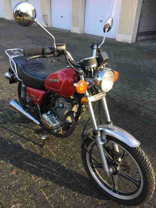 Motorrad Suzuka 150-4 mit echten 7182 km Laufleistung