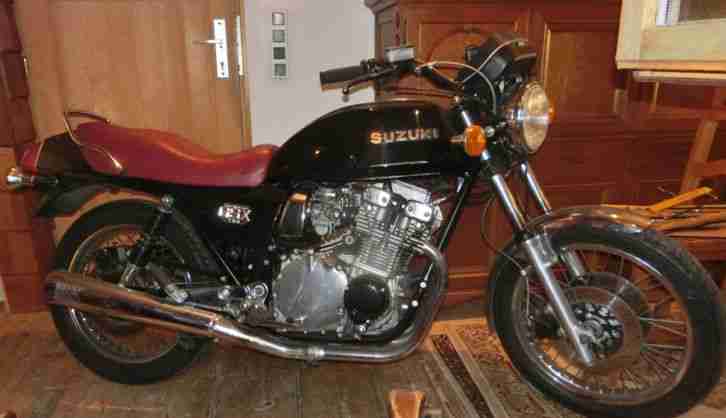 Motorrad, Suzuki, GS75X, Oldtimer, Bastelobjekt, Scheunenfund,