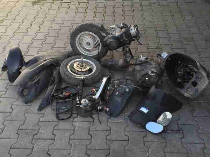 Motorrad Teile Roller Tank Defekt Bastler Einzelteile