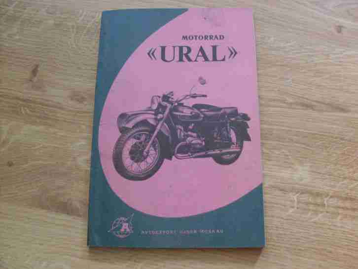 Motorrad URAL Reparaturanleitung